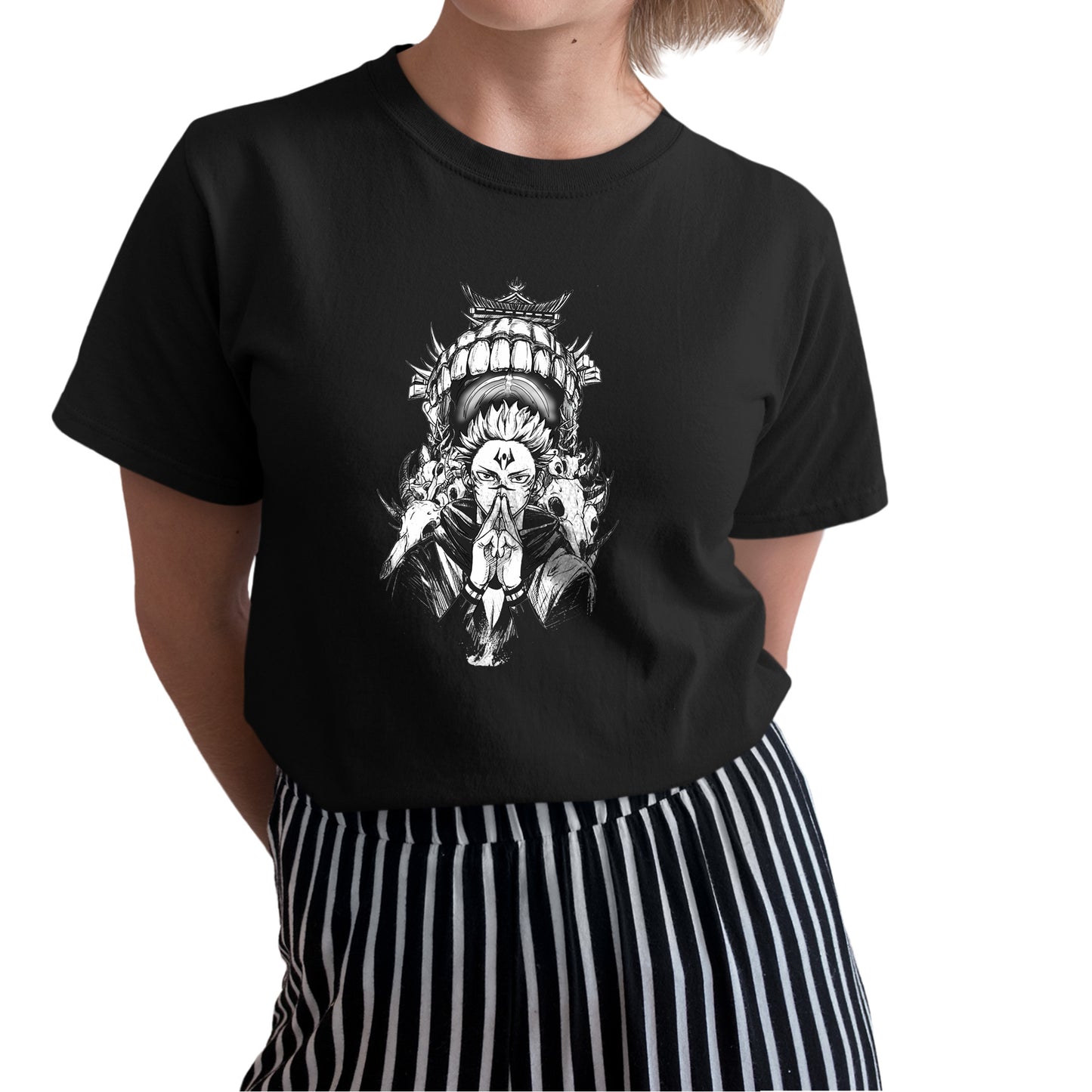Sukuna Shirt, Jujutsu Kaisen Shirt, Anime Lover Shirt, Anime Shirt, Anime Merch, Japanese Shirt, Anime Gifts, JJK Shirt