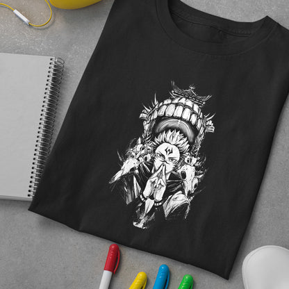 Sukuna Shirt, Jujutsu Kaisen Shirt, Anime Lover Shirt, Anime Shirt, Anime Merch, Japanese Shirt, Anime Gifts, JJK Shirt