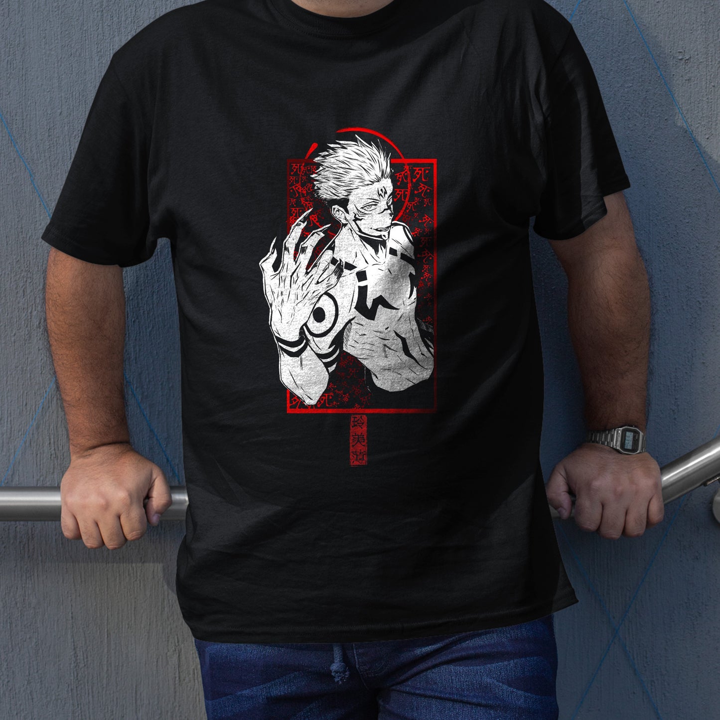 Sukuna Shirt, Jujutsu Kaisen Shirt, Anime Lover Shirt, Anime Shirt, Anime Merch, Anime Gifts, JJK Shirt, JJK Merch