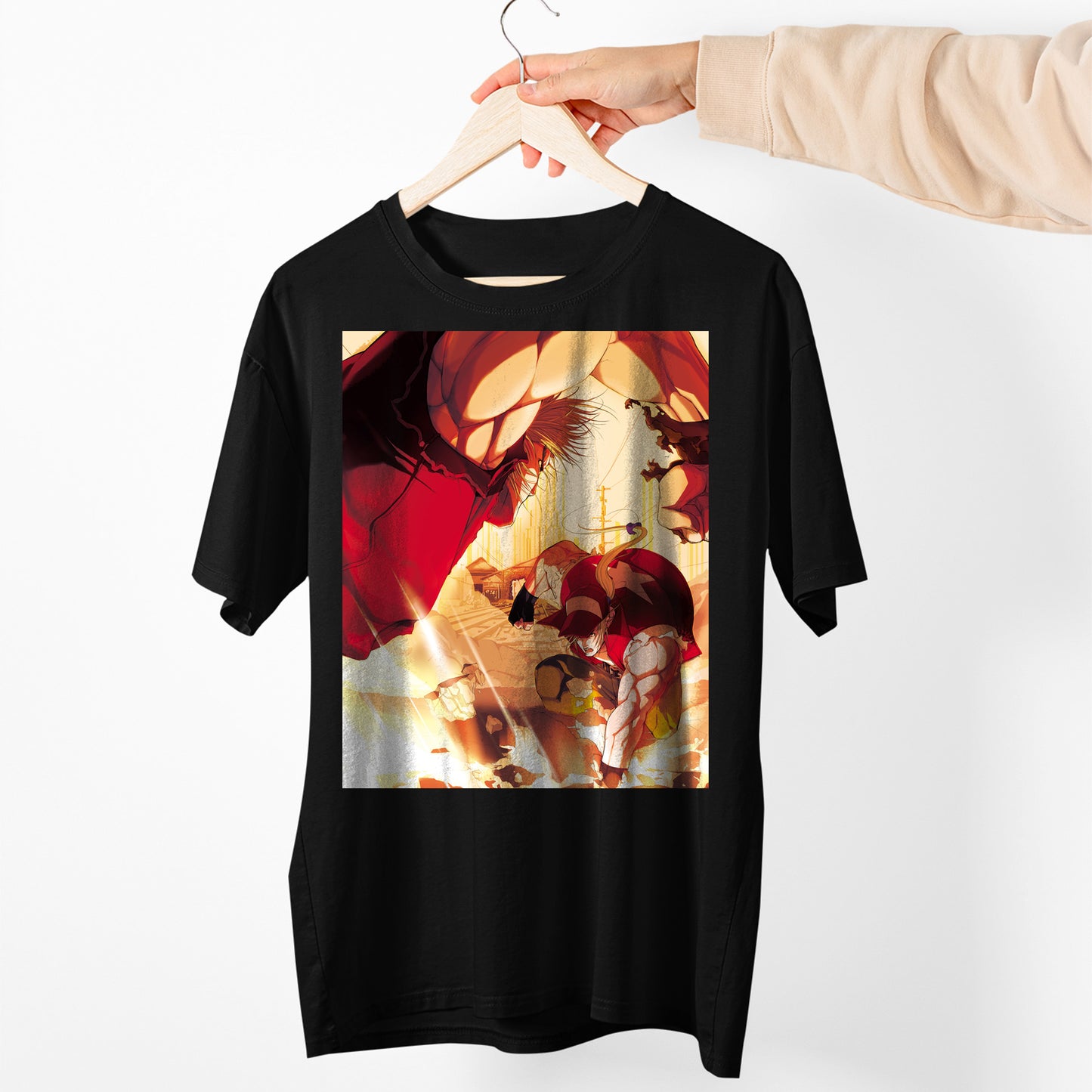 Terry VS Ken | Capcom VS SNK Chaos Cover Unisex T-shirt