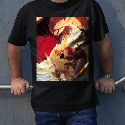Terry VS Ken | Capcom VS SNK Chaos Cover Unisex T-shirt