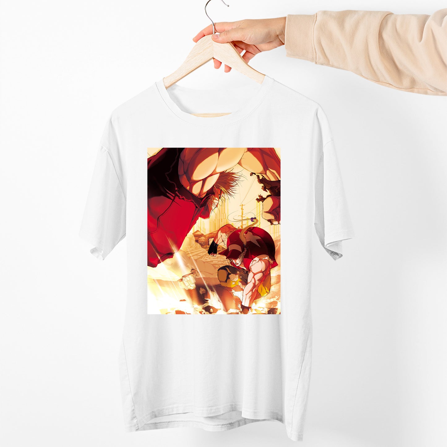 Terry VS Ken | Capcom VS SNK Chaos Cover Unisex T-shirt