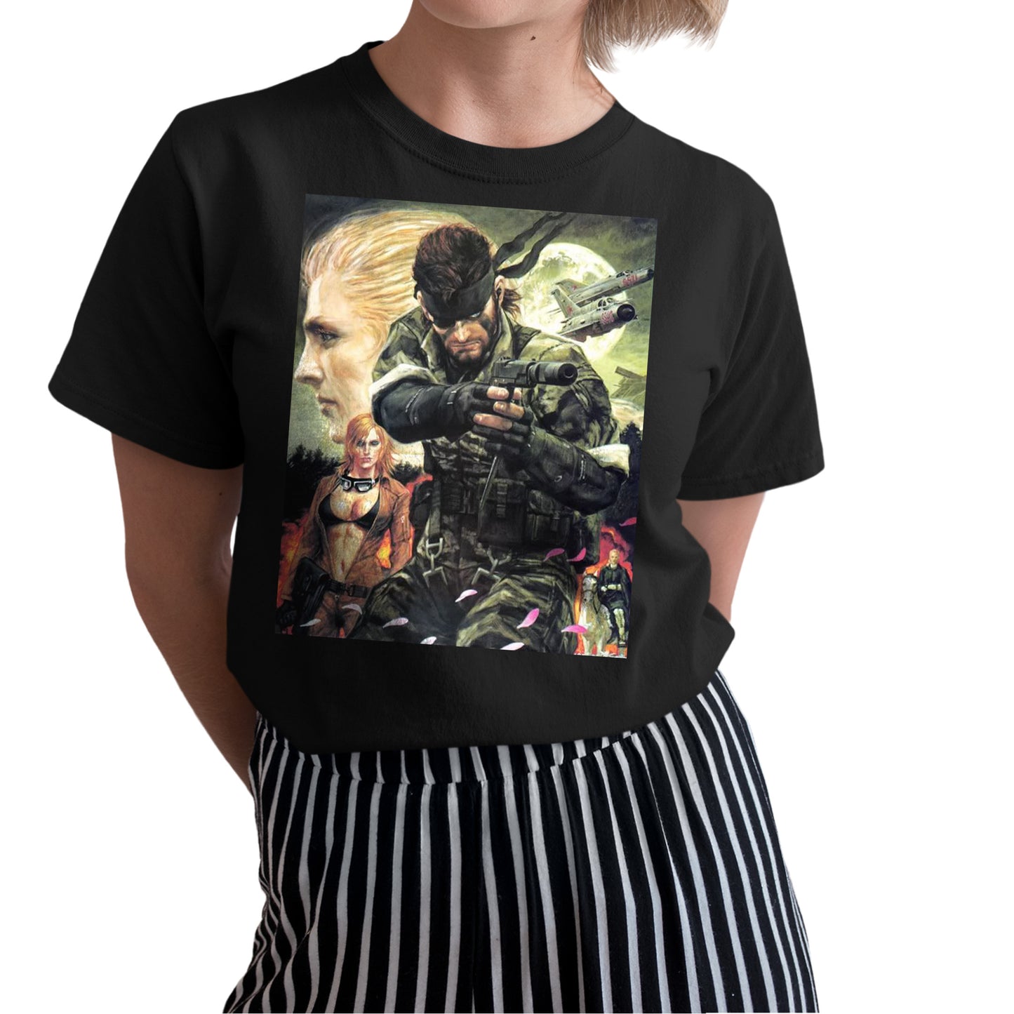 The Boss & Big Boss MGS Snake Eater Unisex T-shirt, Gamer Shirt, Gaming Gift
