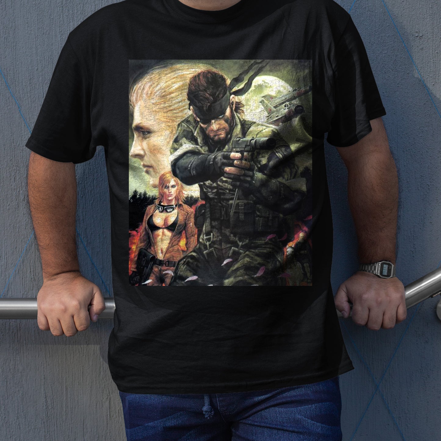 The Boss & Big Boss MGS Snake Eater Unisex T-shirt, Gamer Shirt, Gaming Gift