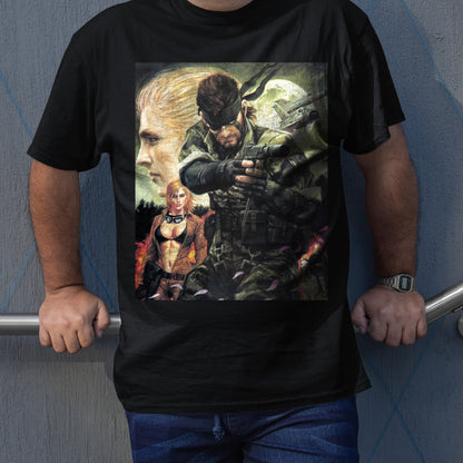 The Boss & Big Boss MGS Snake Eater Unisex T-shirt, Gamer Shirt, Gaming Gift
