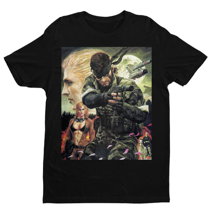 The Boss & Big Boss MGS Snake Eater Unisex T-shirt, Gamer Shirt, Gaming Gift