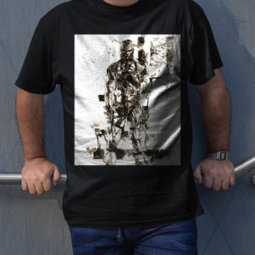 The Fear MGS MGS3 Snake Eater Unisex T-shirt, Gamer Shirt, Gaming Gift