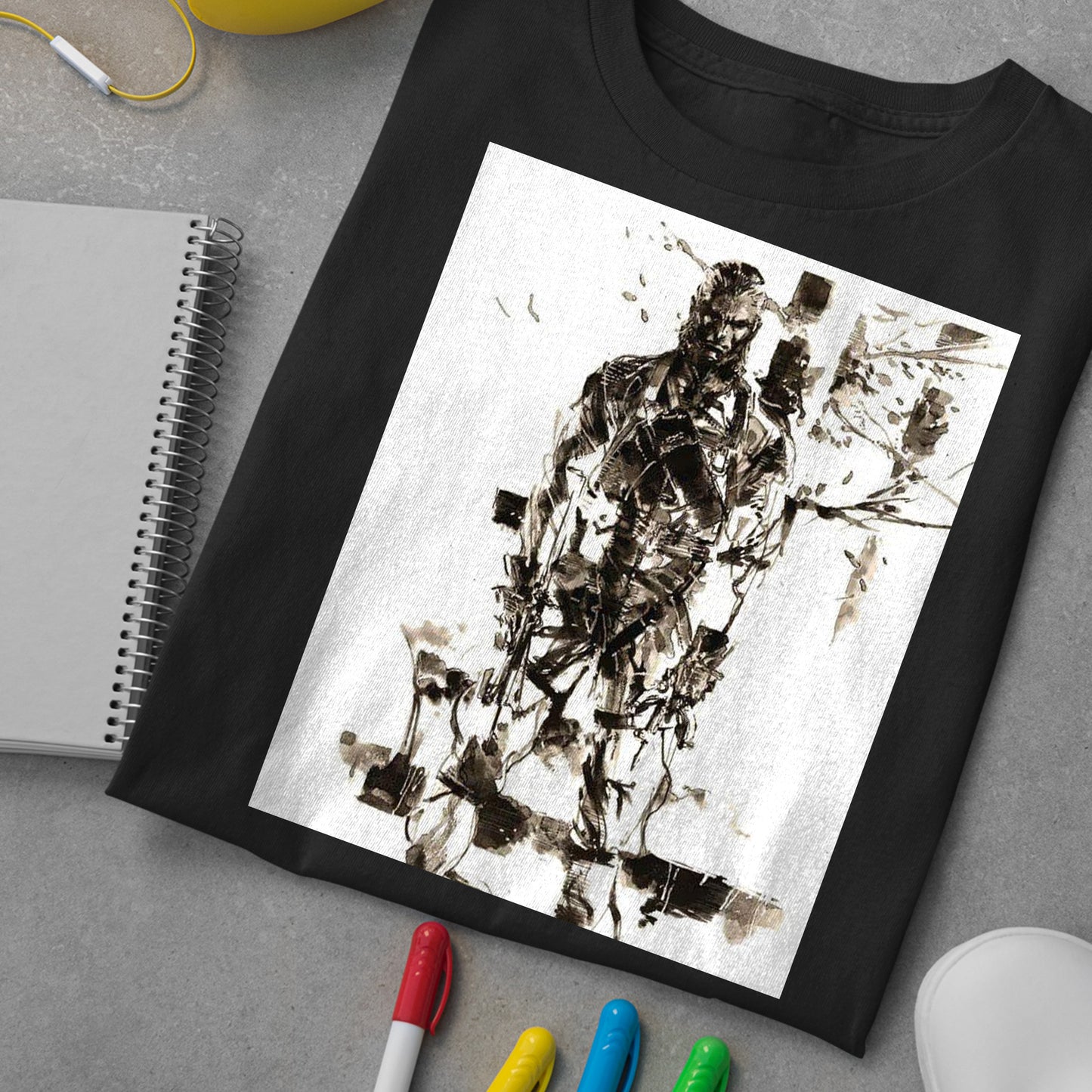 The Fear MGS MGS3 Snake Eater Unisex T-shirt, Gamer Shirt, Gaming Gift