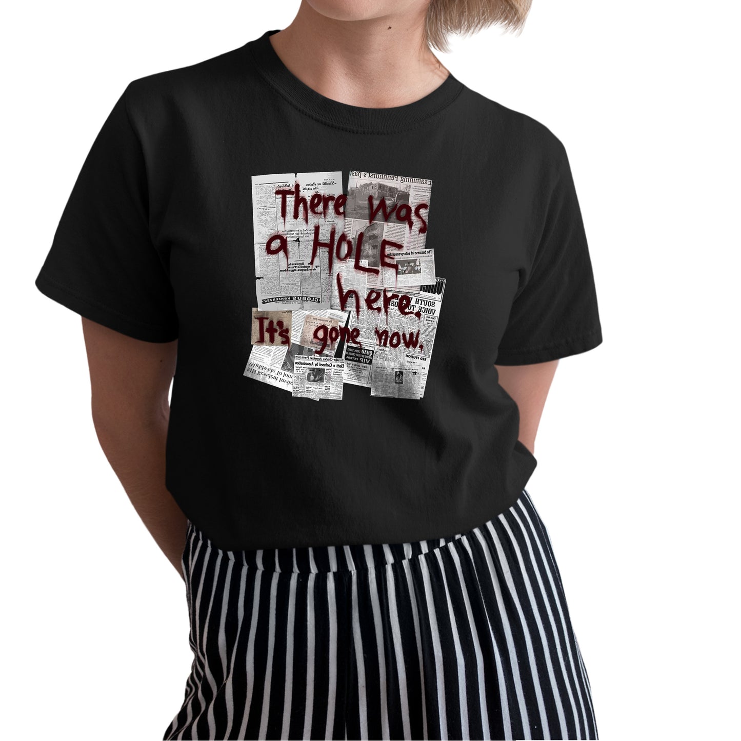 There Was A Hole Premium Unisex T-shirt | Silent Hill