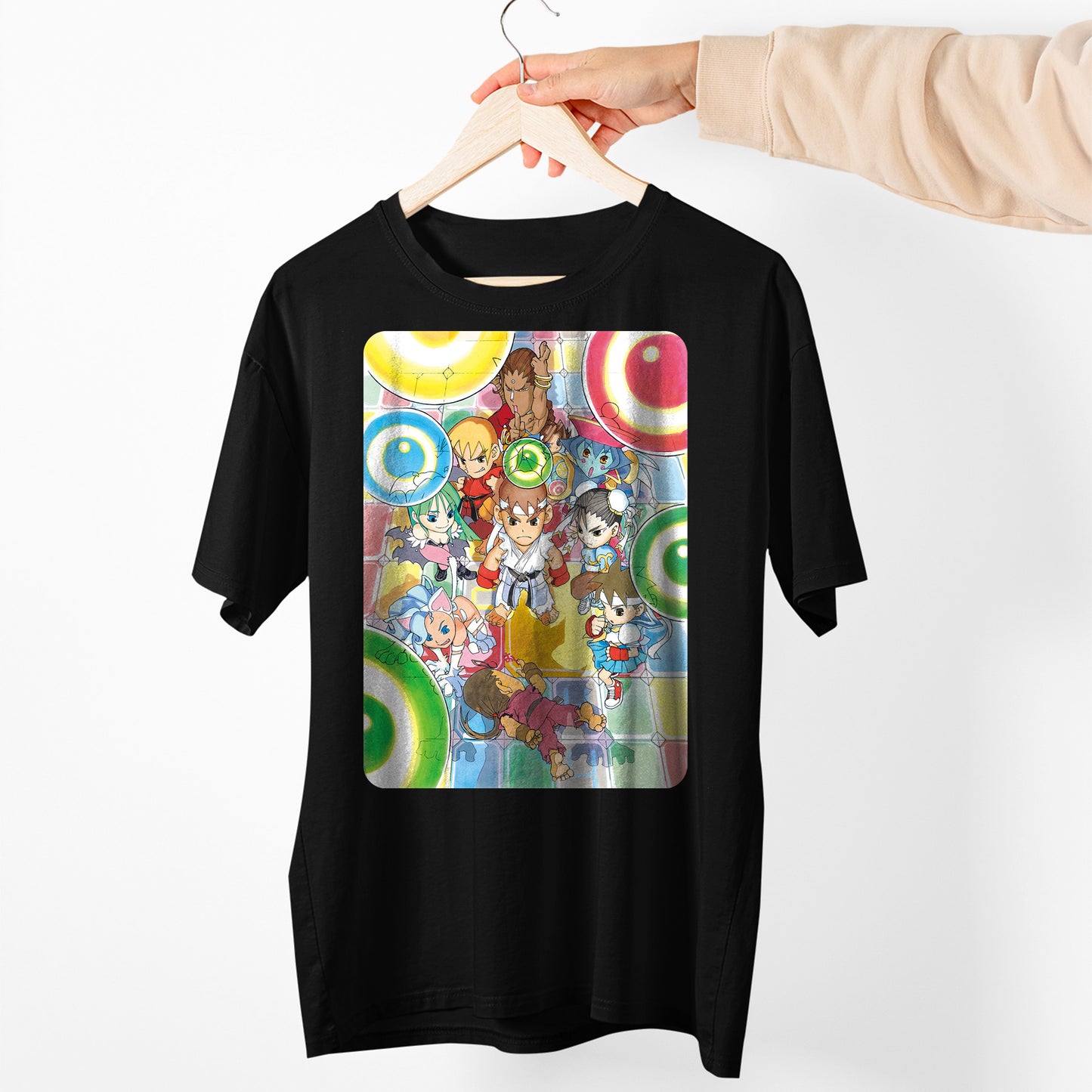 Tiny Fighters Mini Mix Collage V3 Unisex T-shirt, Gamer Shirt, Gaming Gift
