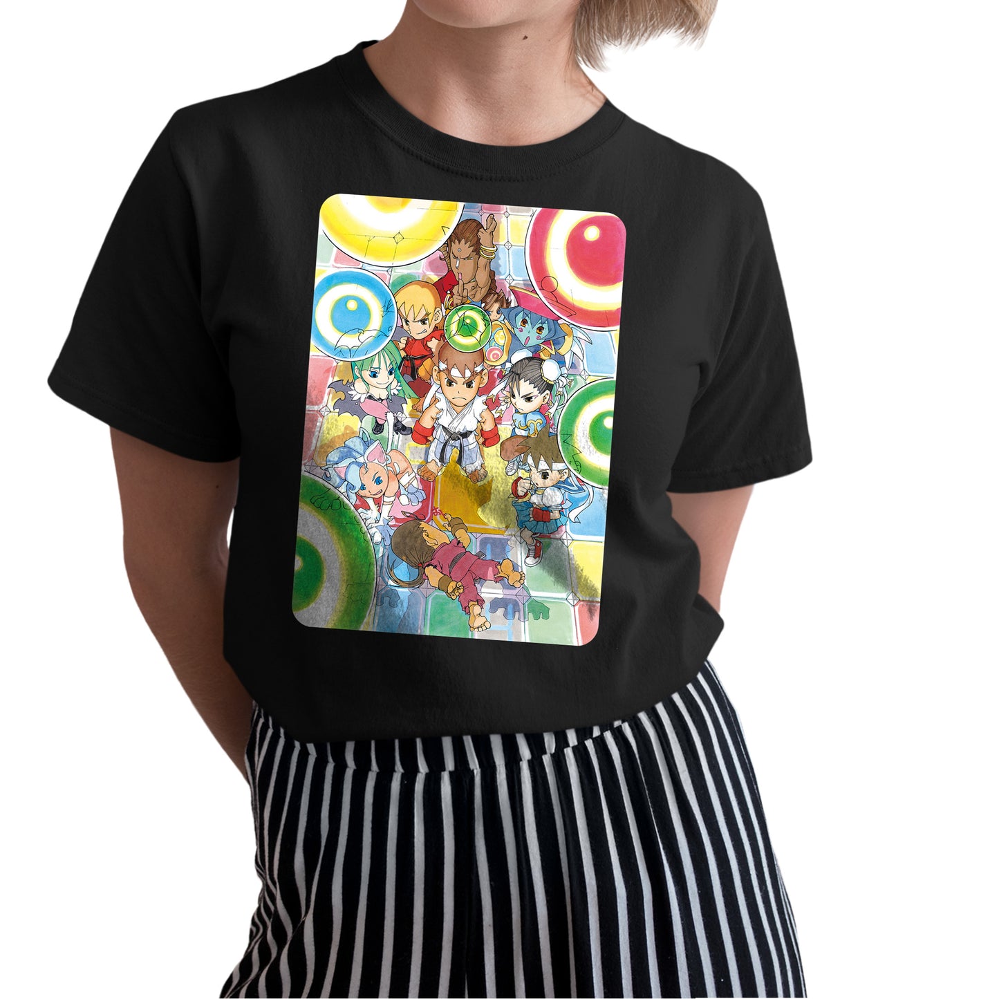 Tiny Fighters Mini Mix Collage V3 Unisex T-shirt, Gamer Shirt, Gaming Gift