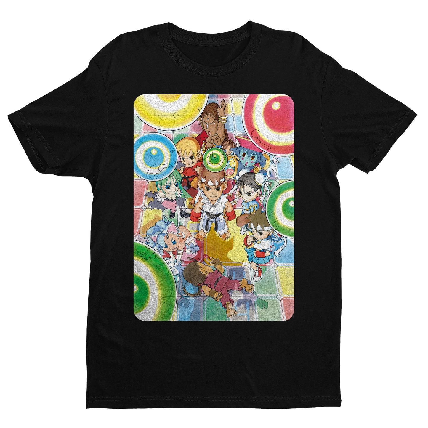 Tiny Fighters Mini Mix Collage V3 Unisex T-shirt, Gamer Shirt, Gaming Gift
