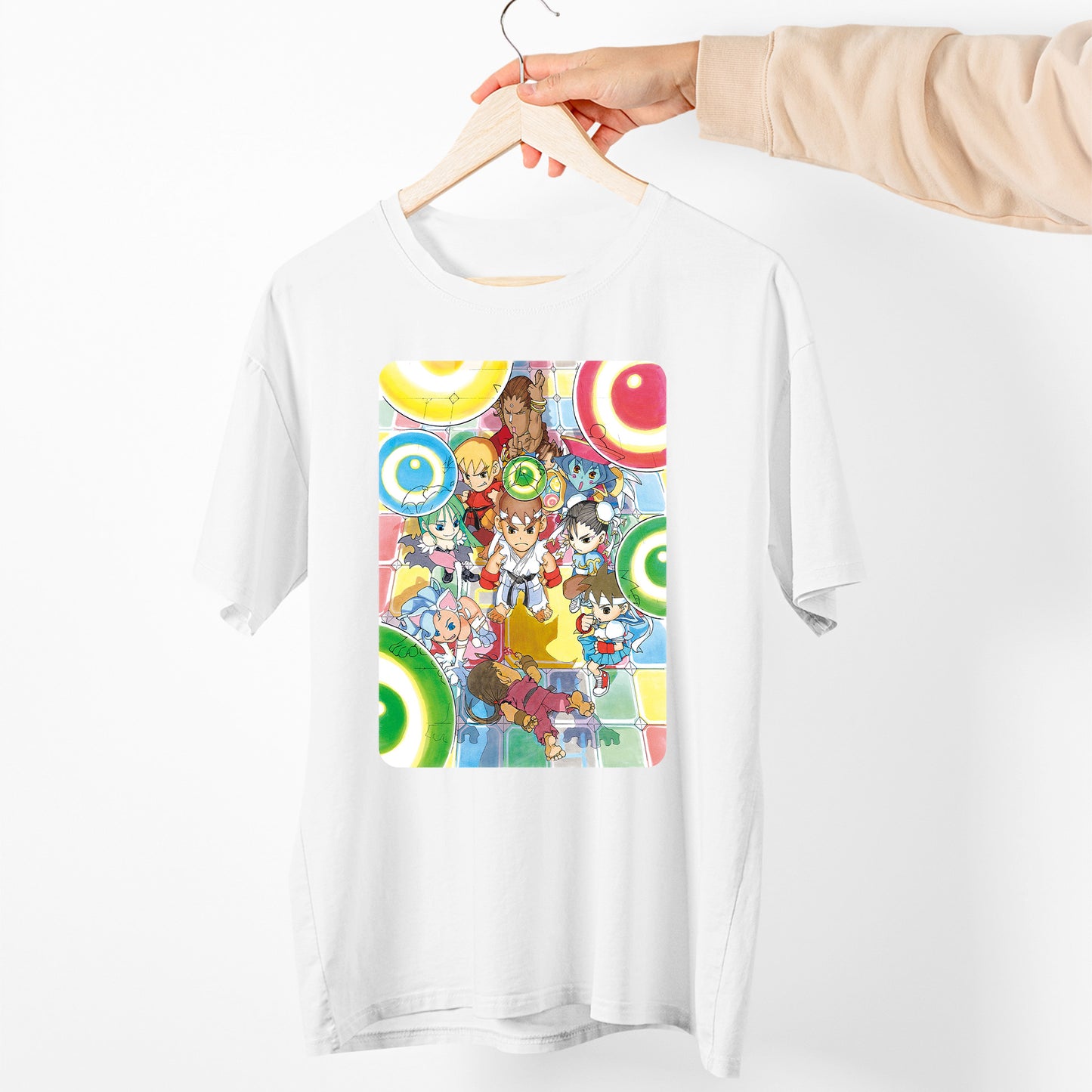 Tiny Fighters Mini Mix Collage V3 Unisex T-shirt, Gamer Shirt, Gaming Gift