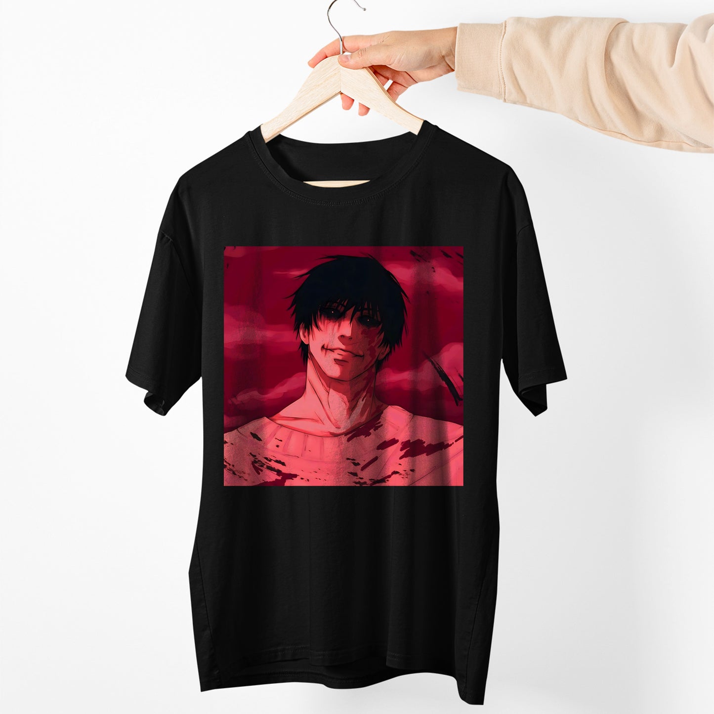 Toji Red Style JJK Shirt, JJK Shirt, Jujutsu Shirt, Kaisen Shirt