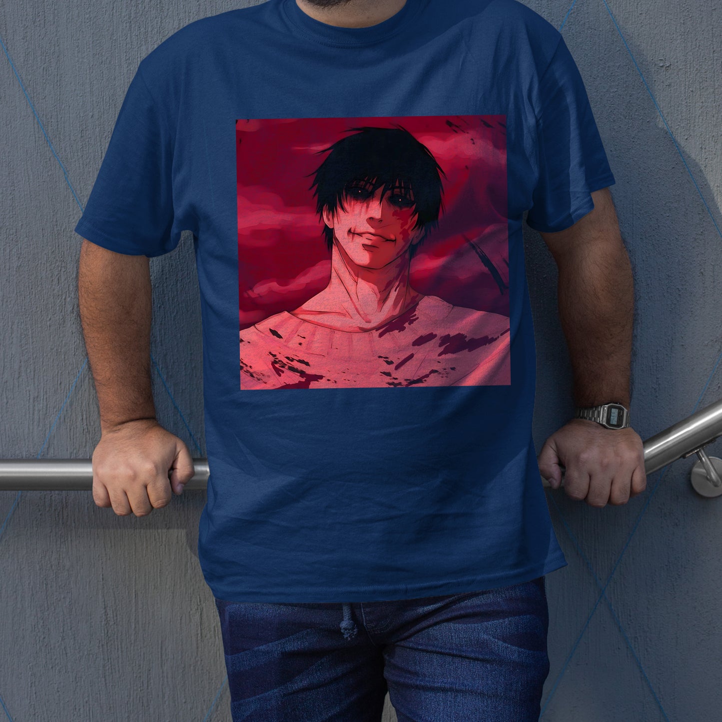 Toji Red Style JJK Shirt, JJK Shirt, Jujutsu Shirt, Kaisen Shirt