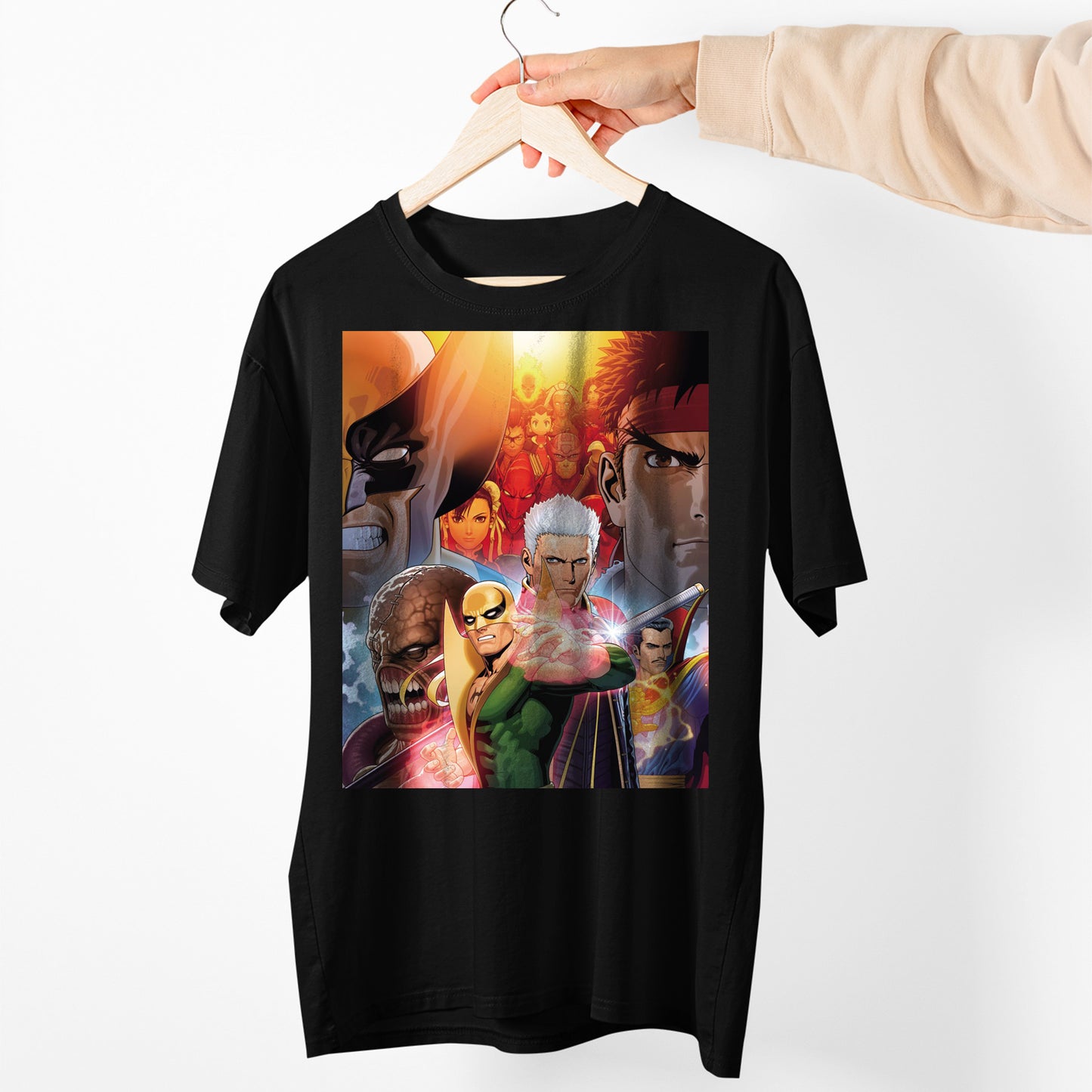 Ultimate Marvel VS Capcom III Cover  Premium Unisex T-shirt