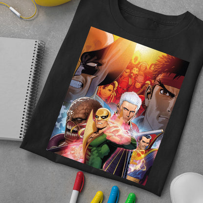 Ultimate Marvel VS Capcom III Cover  Premium Unisex T-shirt
