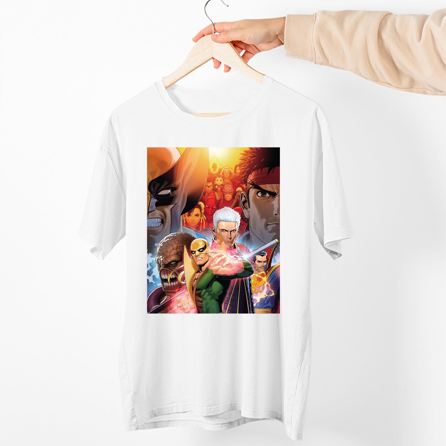 Ultimate Marvel VS Capcom III Cover  Premium Unisex T-shirt