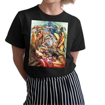 Ultra Street Fighter 4 Cover Premium Unisex T-shirt