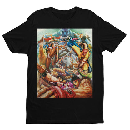 Ultra Street Fighter 4 Cover Premium Unisex T-shirt