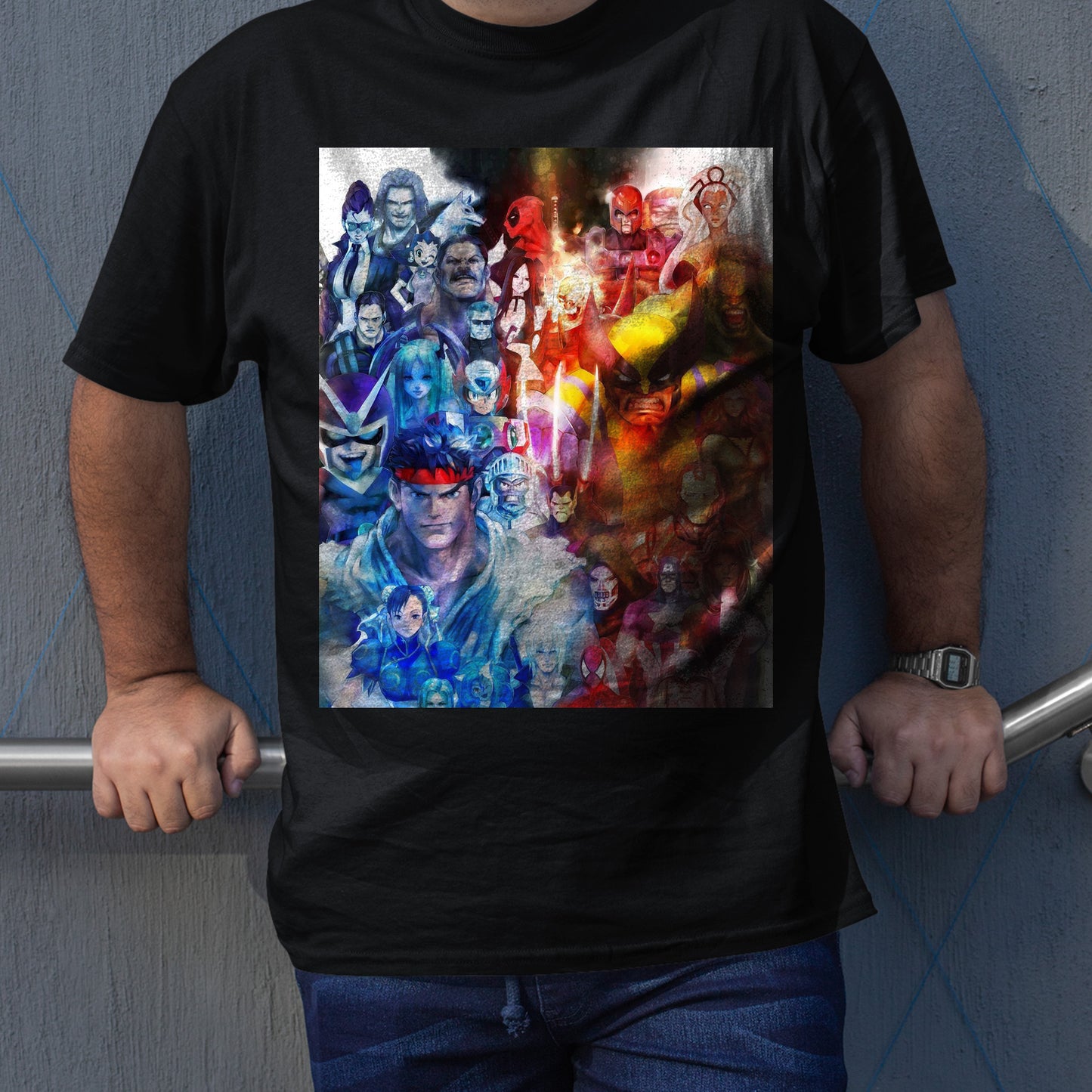 Maverl VS Capcom 3 Promo V2 Premium Unisex T-shirt