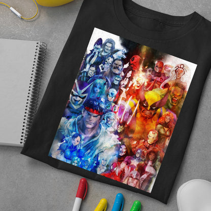 Maverl VS Capcom 3 Promo V2 Premium Unisex T-shirt