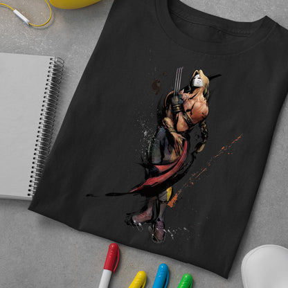 Vega Claw Comic Street Fighting Unisex T-shirt, Gamer Shirt, Gaming Gift