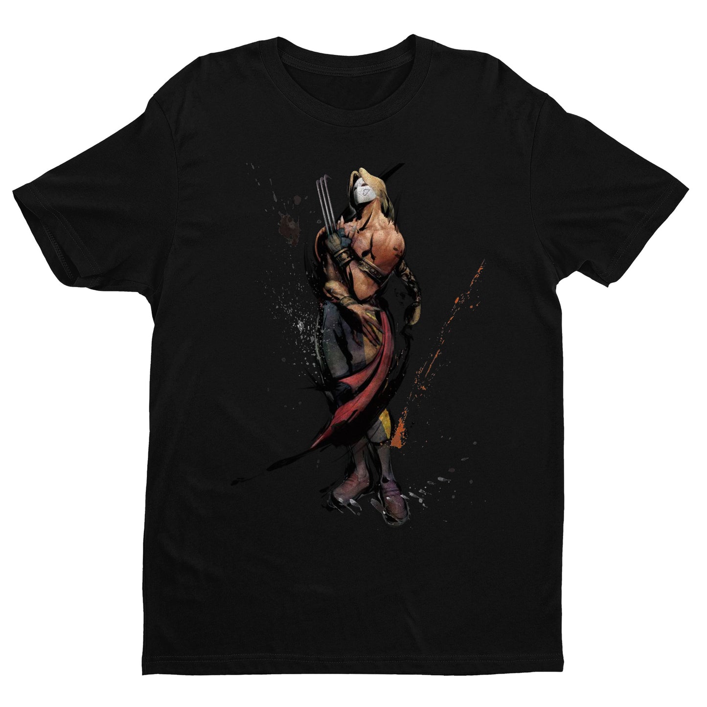 Vega Claw Comic Street Fighting Unisex T-shirt, Gamer Shirt, Gaming Gift