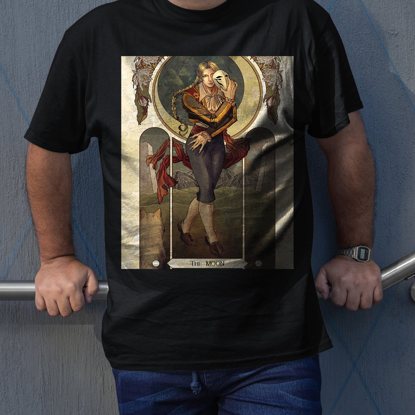 Vega Claw | Street Fighter Tarot Card  Premium Unisex T-shirt