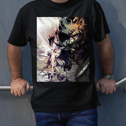 Venom Snake & Silence V1 MGS V Unisex T-shirt, Gamer Shirt, Gaming Gift