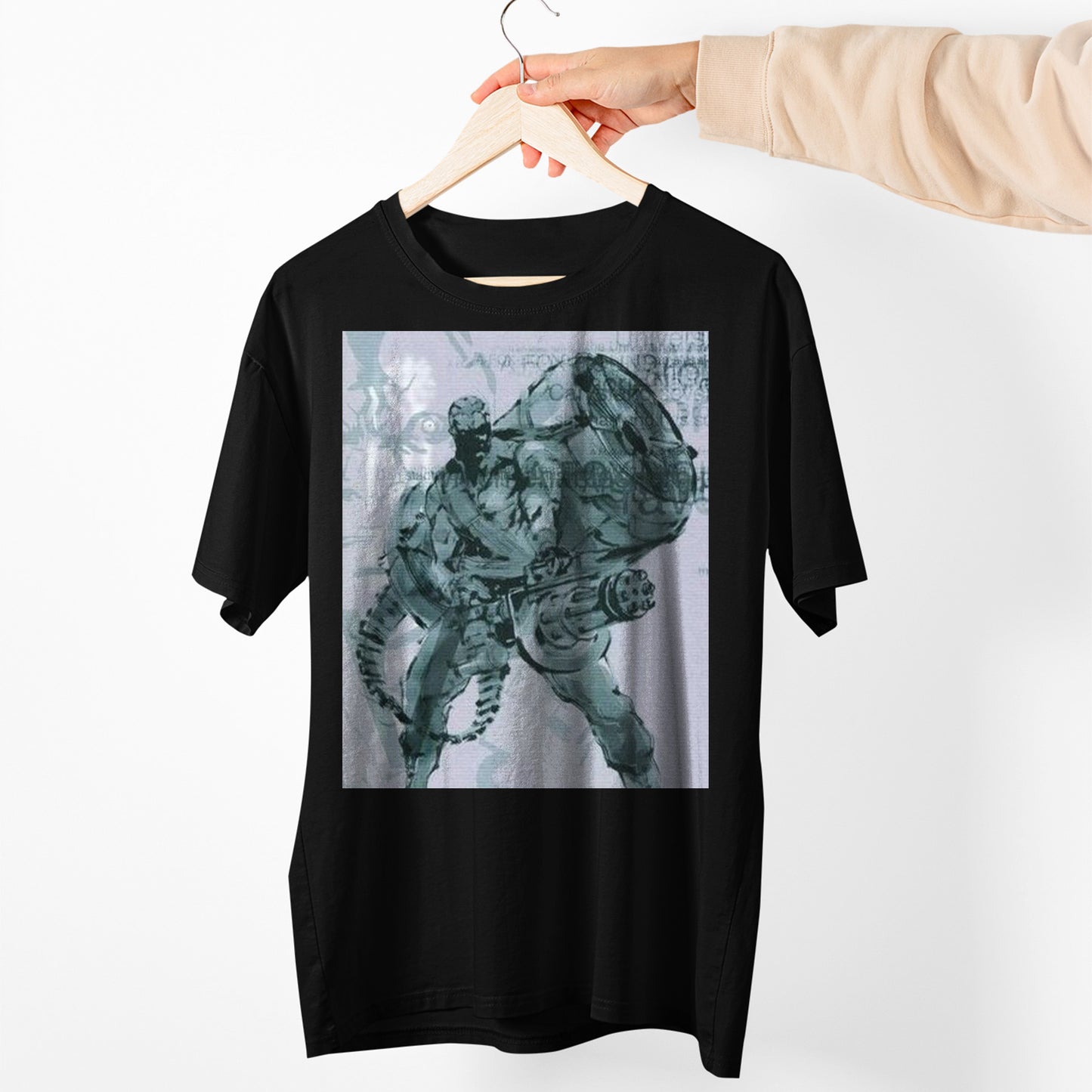 Vulcan Raven MGS1 MGS Unisex T-shirt, Gamer Shirt, Gaming Gift