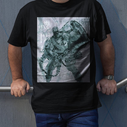 Vulcan Raven MGS1 MGS Unisex T-shirt, Gamer Shirt, Gaming Gift