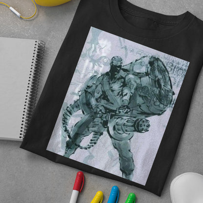 Vulcan Raven MGS1 MGS Unisex T-shirt, Gamer Shirt, Gaming Gift