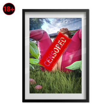 Sexy Anime Girl Poster — Art 03 Print | Anime Wall Art