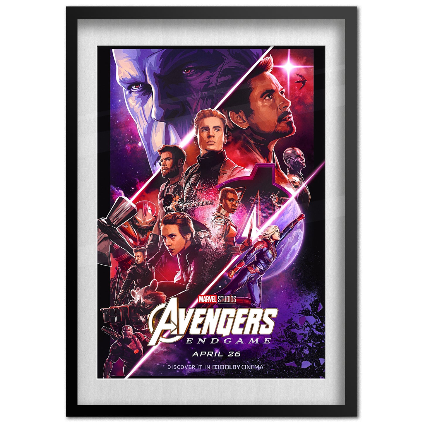 Avengers End Game 02 Movie Poster | Official Art