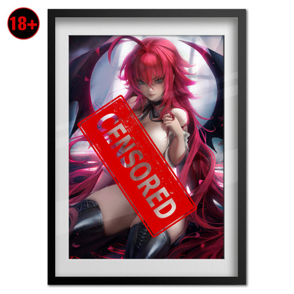 Sexy Anime Girl Poster — Key Art Print | Anime Wall Art