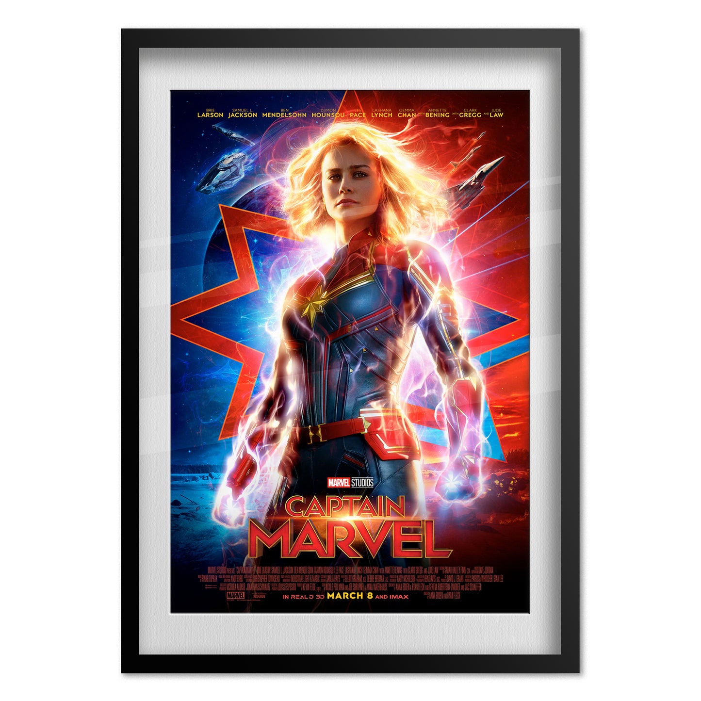 Captain Marvel Movie Poster | Official Art 03