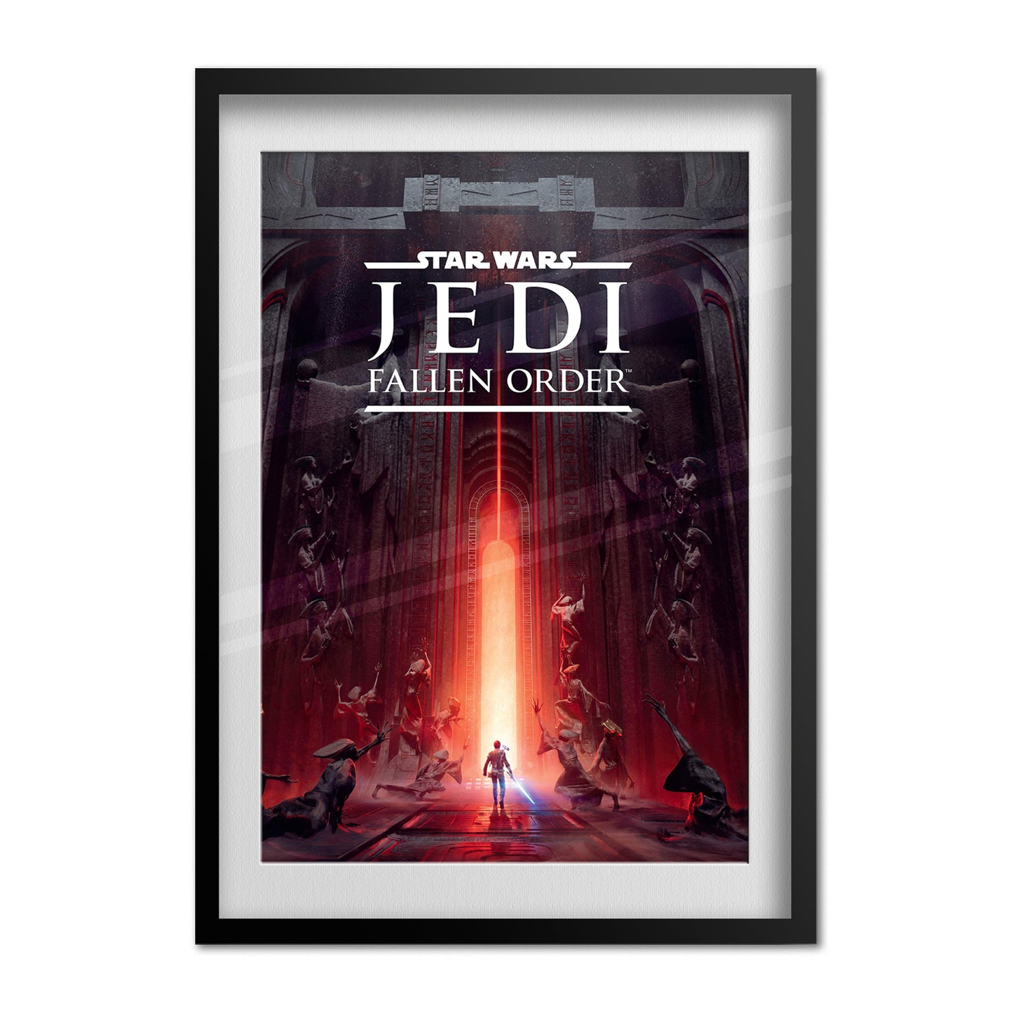 Jedi Fallen Order Poster — Cal Kestis Key Art Print | Star Wars Gaming Wall Art