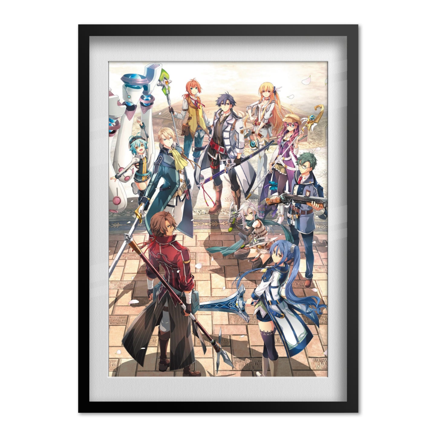 Trails of Cold Steel III Poster — Key Art 01 Print | JRPG Gaming Wall Art