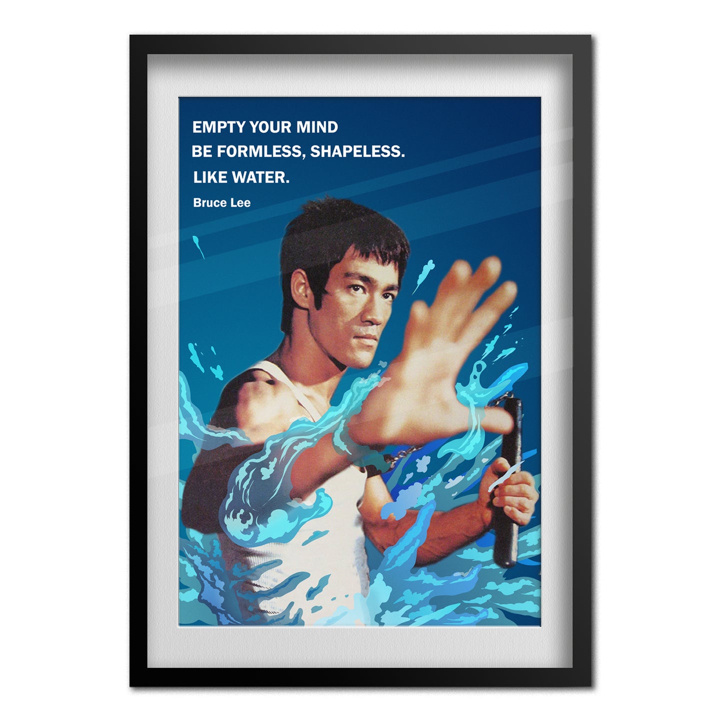 Bruce Lee Motivational Poster | Inspirational Art 03