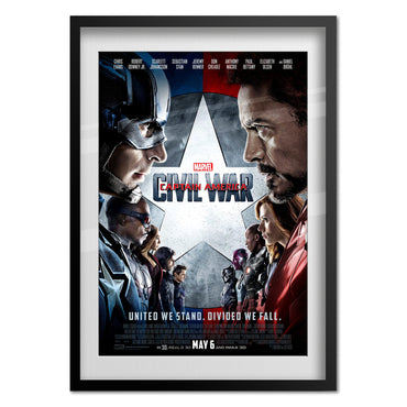 Captain America Civil War Movie Poster | Official Art 01