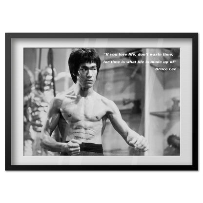 Bruce Lee Motivational Poster | Inspirational Art 01