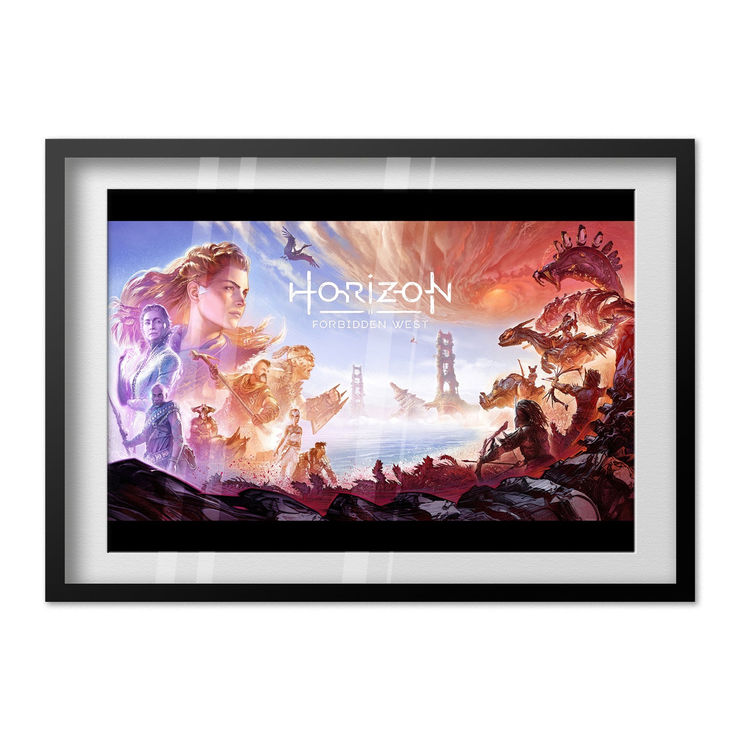 Horizon Forbidden West Poster — Key Art 02 Print | RPG Gaming Wall Art