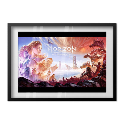 Horizon Forbidden West Poster — Key Art 02 Print | RPG Gaming Wall Art