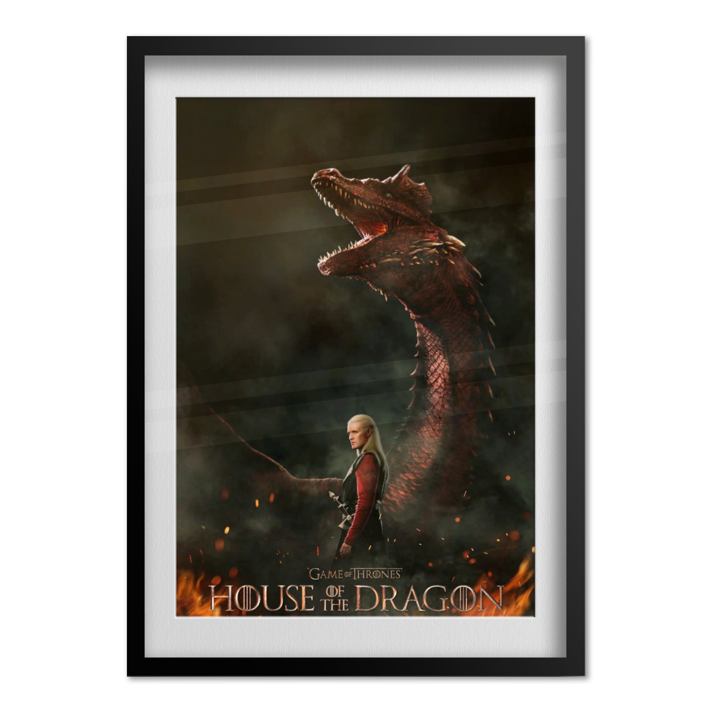 Daemon Targaryen: House of the Dragon Movie Poster | Official Art 01