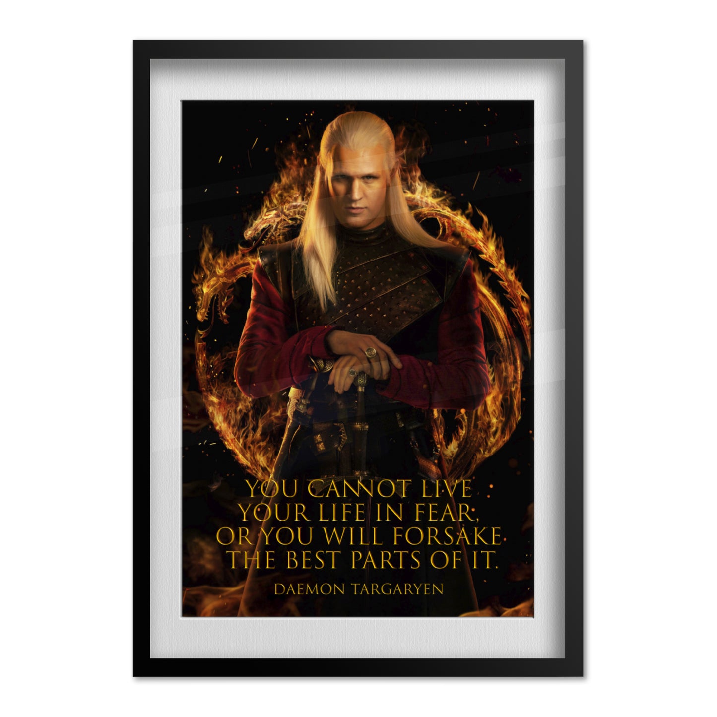 Daemon Targaryen: House of the Dragon Movie Poster | Official Art