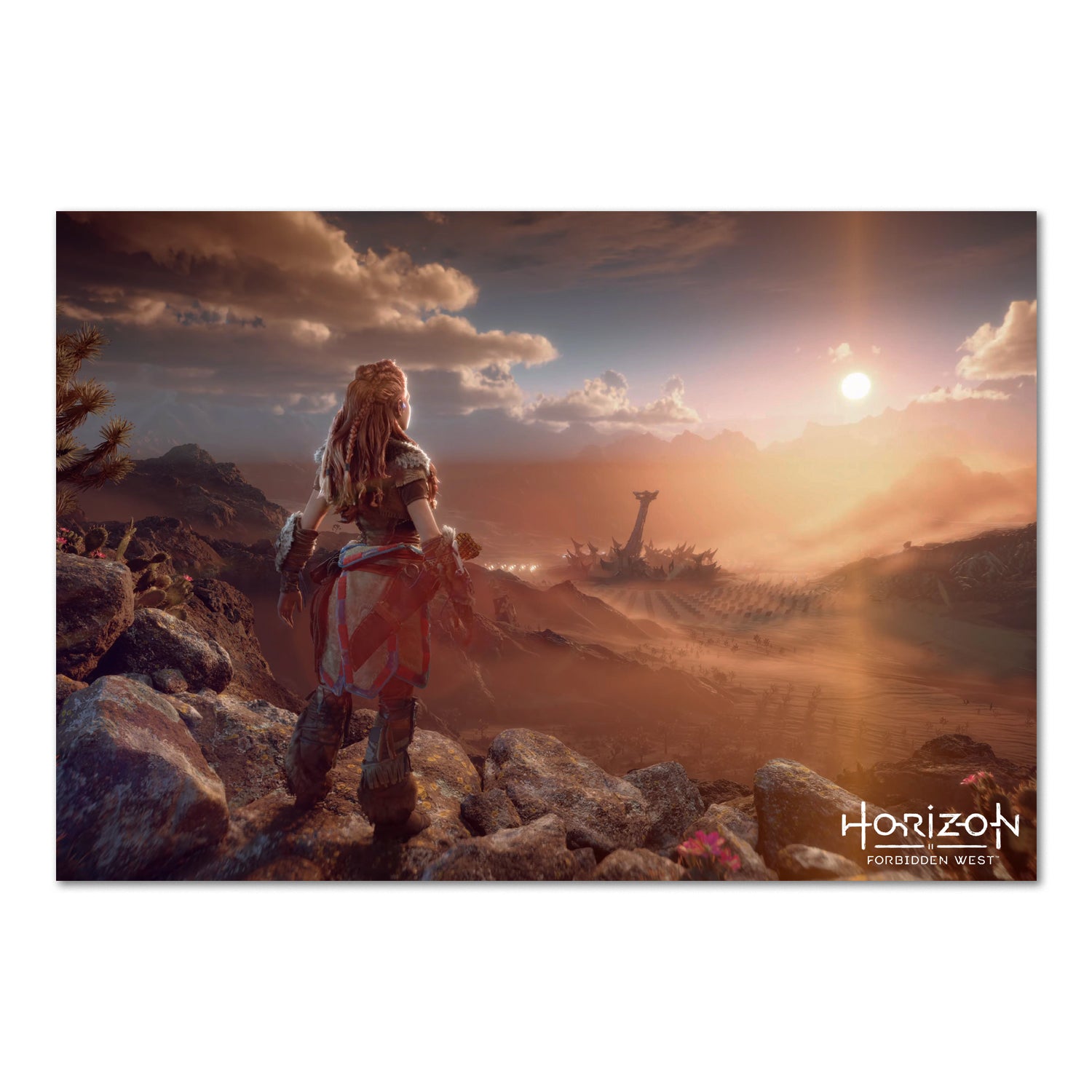 Horizon Forbidden West Aloy Key Art poster print