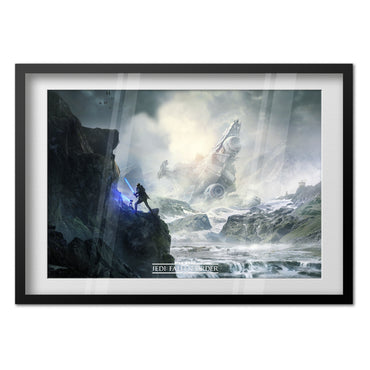 Jedi Fallen Order Poster — Key Art 01 Print | Star Wars Gaming Wall Art