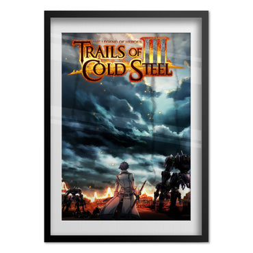 Trails of Cold Steel III Poster — Key Art Print | JRPG Gaming Wall Art