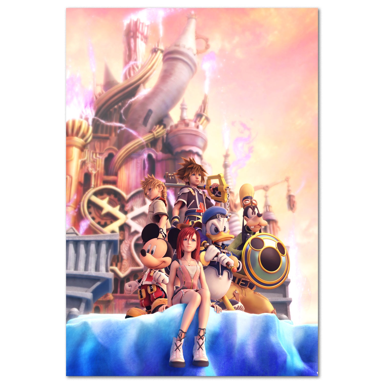 Kingdom Hearts Official Key Art poster print
